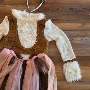 Chasing Fireflies Girls Halloween Dress Up Costume Woodland Deer - Size 6
